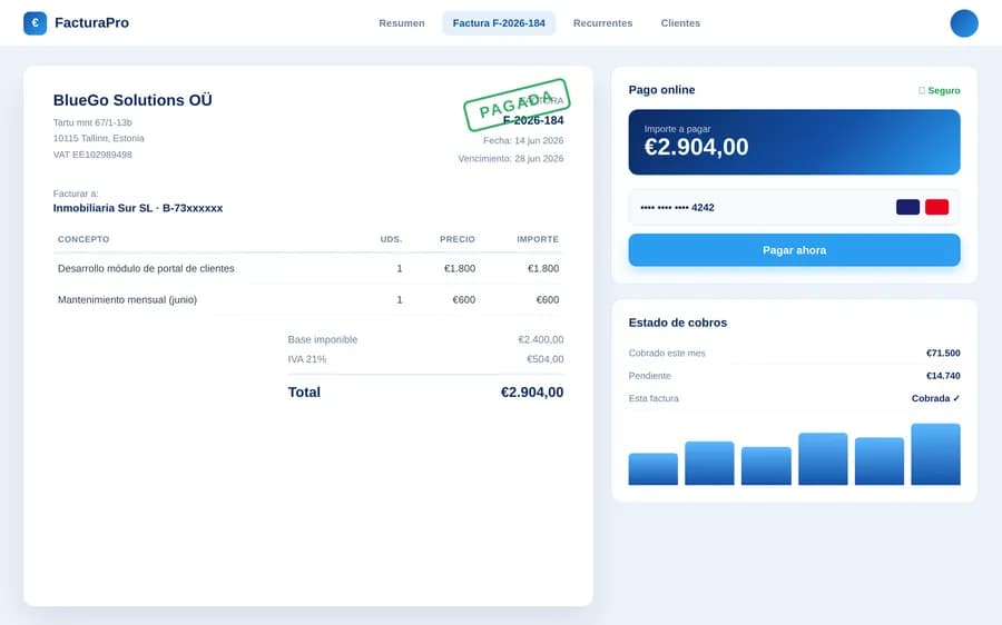 Invoicing app